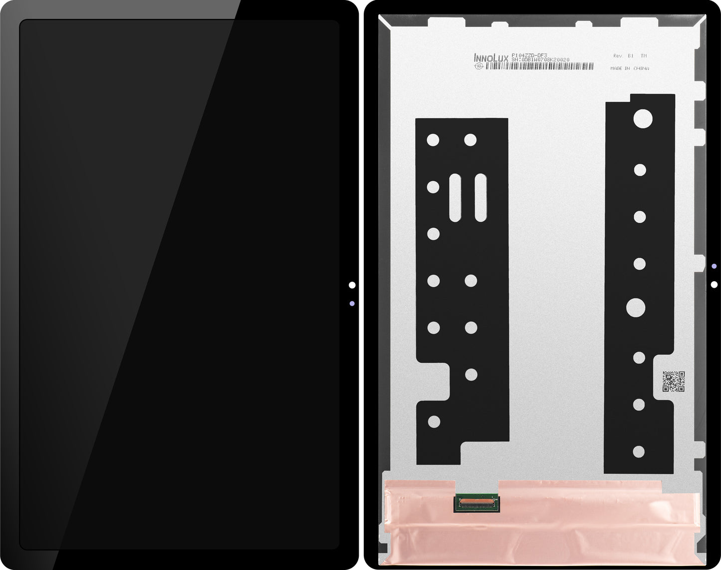 Pekskärm Samsung Galaxy Tab A7 10.4 (2020), Svart, Service Pack GH81-19690A