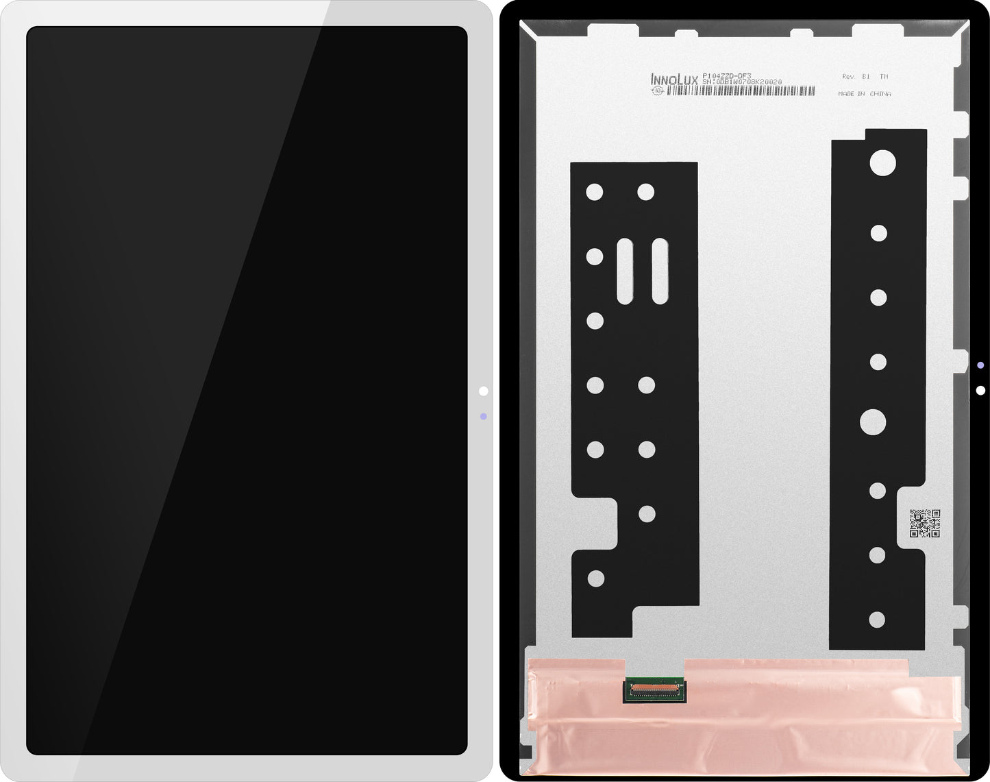 Pekskärm Samsung Galaxy Tab A7 10.4 (2020), Vit, Service Pack GH81-19689A