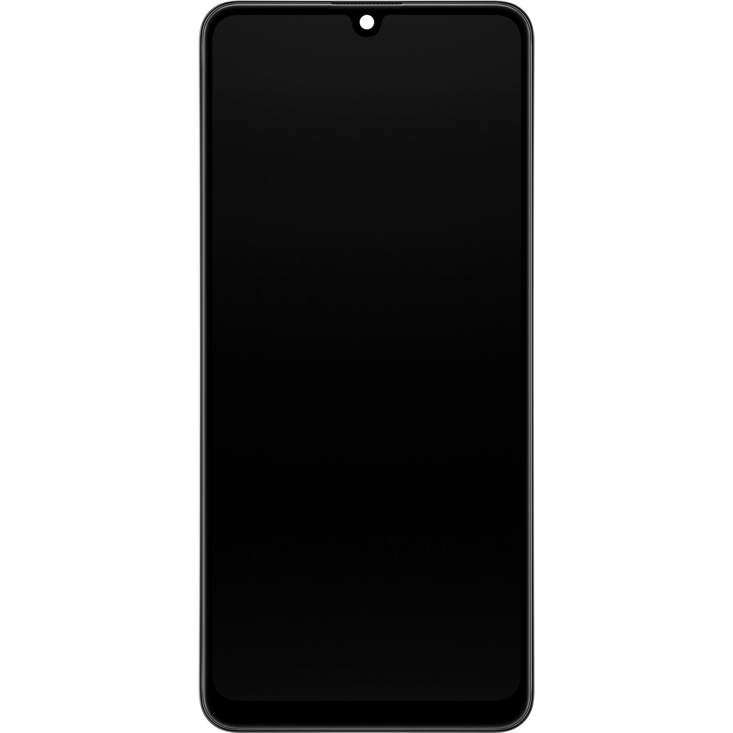 Touchscreen Display Samsung Galaxy A32 A325, with Frame, Black, Service Pack GH82-2555579A