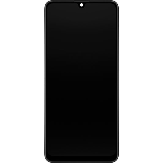 Pekskärm Samsung Galaxy A32 A325, med ram, svart, Service Pack GH82-2555579A