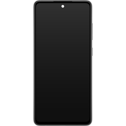 Samsung Galaxy Galaxy A52 5G A526 / A52 A525 Pekskärm, med ram, Svart, Service Pack GH82-25524A