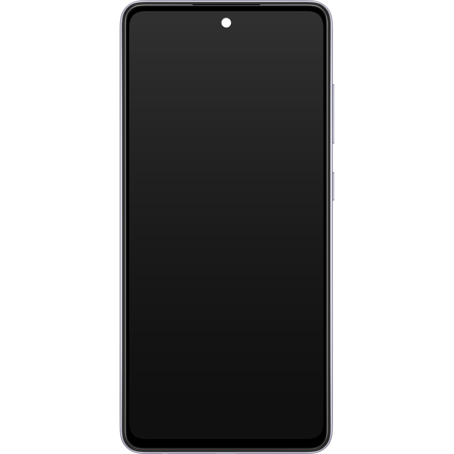 Samsung Galaxy Galaxy A52 5G A526 / A52 A525 Pekskärm med ram, lila, Service Pack GH82-25524C