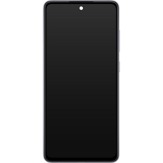 Samsung Galaxy Galaxy A52 5G A526 / A52 A525 Touchscreen Display with Frame, Purple, Service Pack GH82-25524C