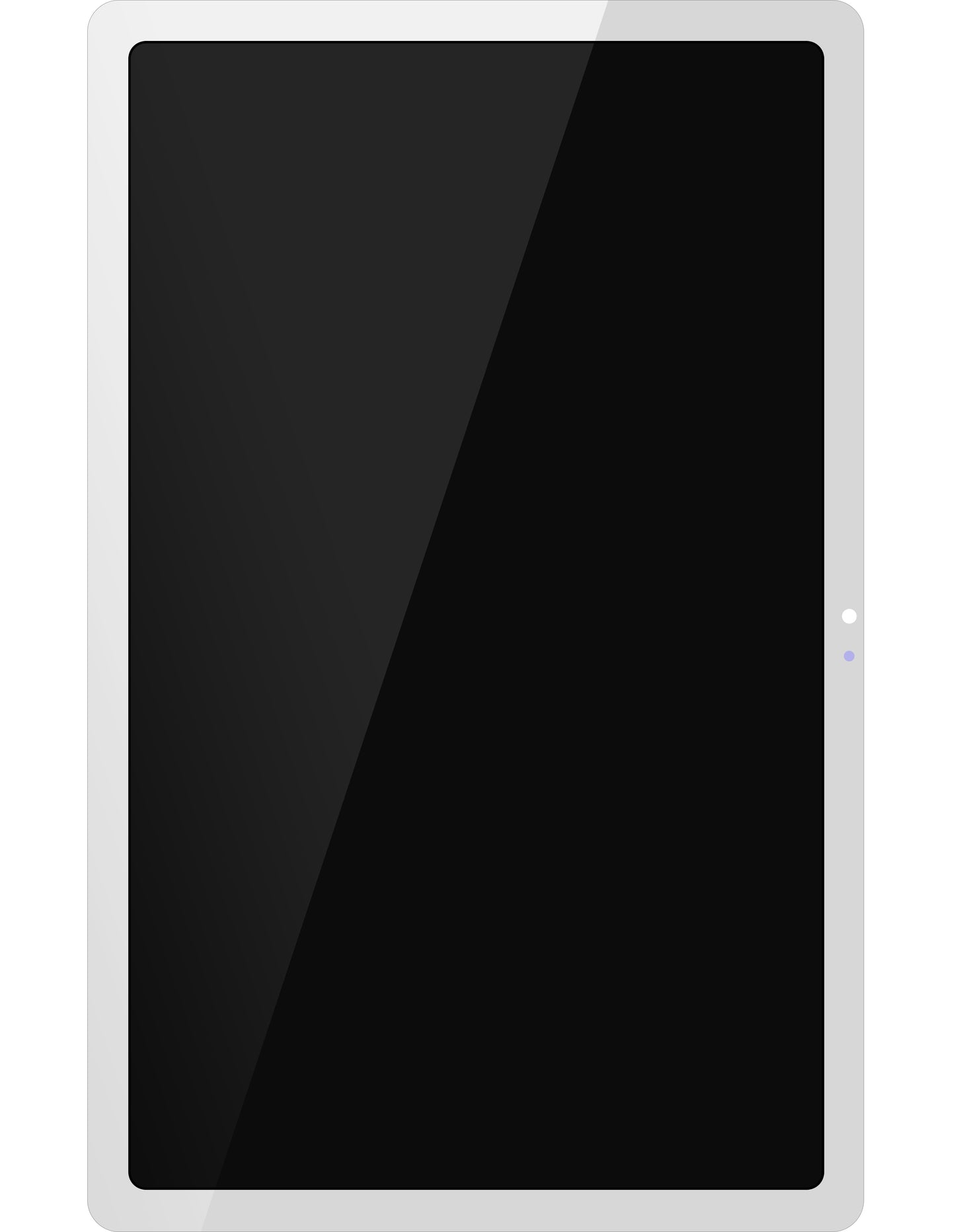 Pekskärm Samsung Galaxy Tab A7 10.4 (2020), Vit, Service Pack GH81-19689A