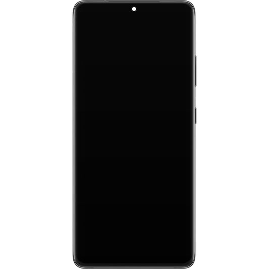 Pekskärm Samsung Galaxy S21 Ultra 5G G998, med ram, svart, Service Pack GH82-26035A