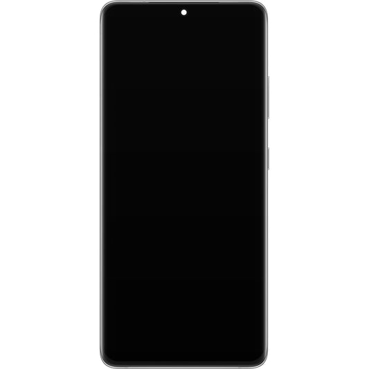 Pekskärm Samsung Galaxy S21 Ultra 5G G998, med ram, Silver, Service Pack GH82-26035B