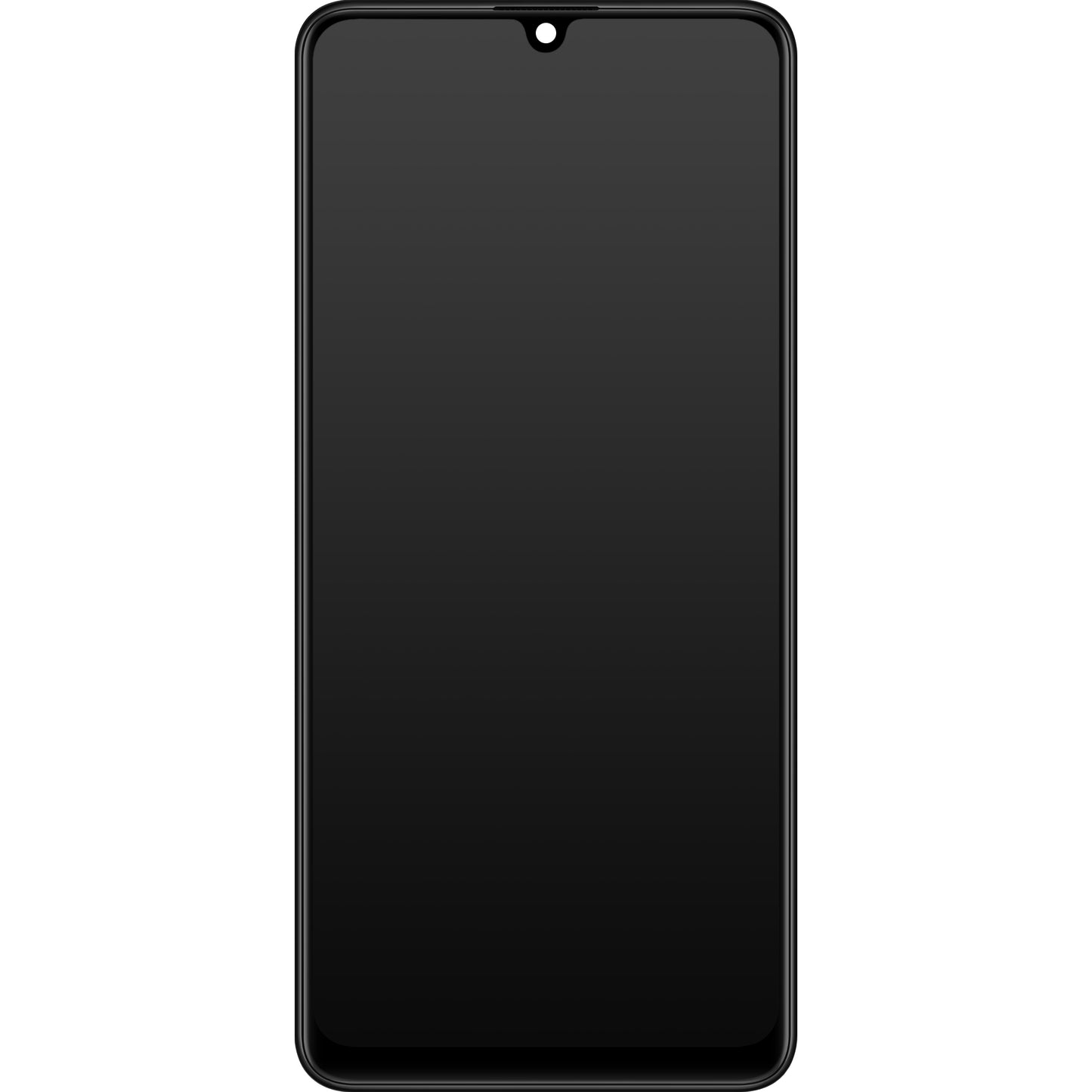 Samsung Galaxy M32 M325 Touchscreen Display Samsung Galaxy M32 M325, med ram, svart, Service Pack GH82-26193A