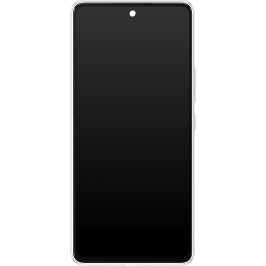 Pekskärm Samsung Galaxy A53 5G A536, med ram, vit, Service Pack GH82-28024B