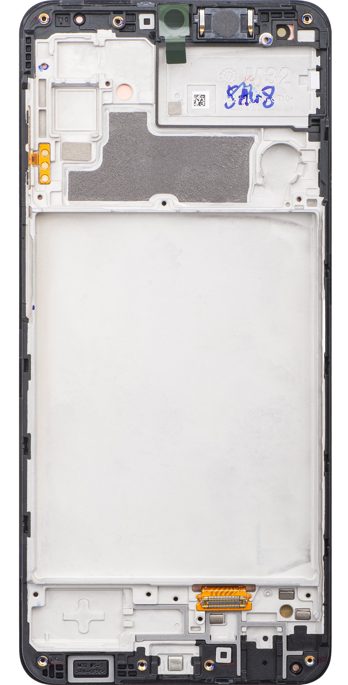 Samsung Galaxy M32 M325 Touchscreen Display Samsung Galaxy M32 M325, med ram, svart, Service Pack GH82-26193A