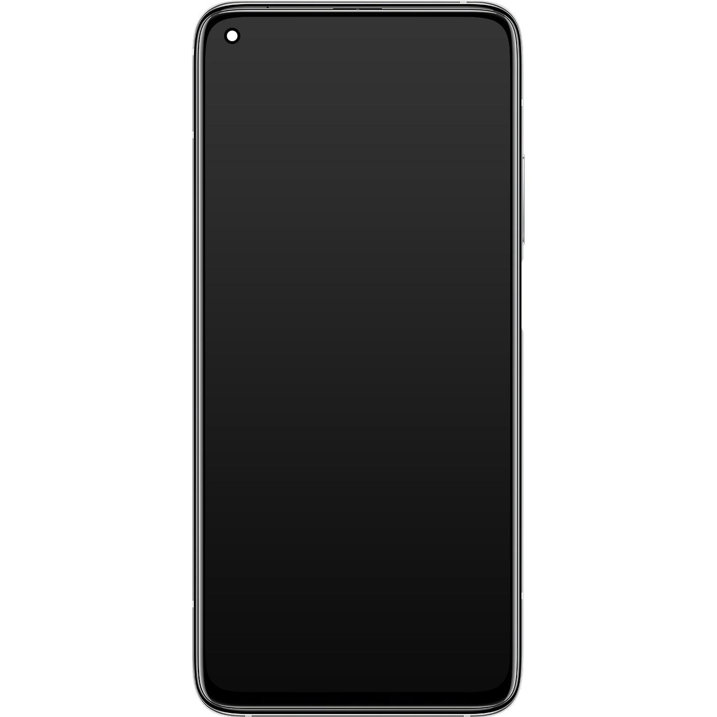 Xiaomi Redmi Redmi K30S / 10T 5G / 10T Pro 5G pekskärm med ram, silver, servicepaket 5600040J3S00
