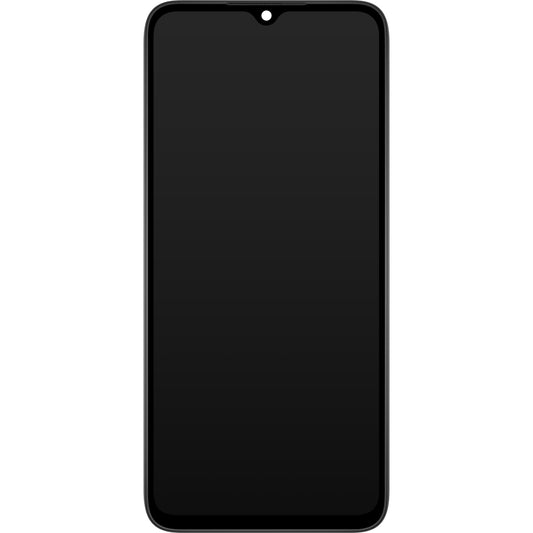 Xiaomi Redmi Redmi 9C NFC / 9C / 9A Pekskärm med ram, svart, Service Pack 5600070C3L00