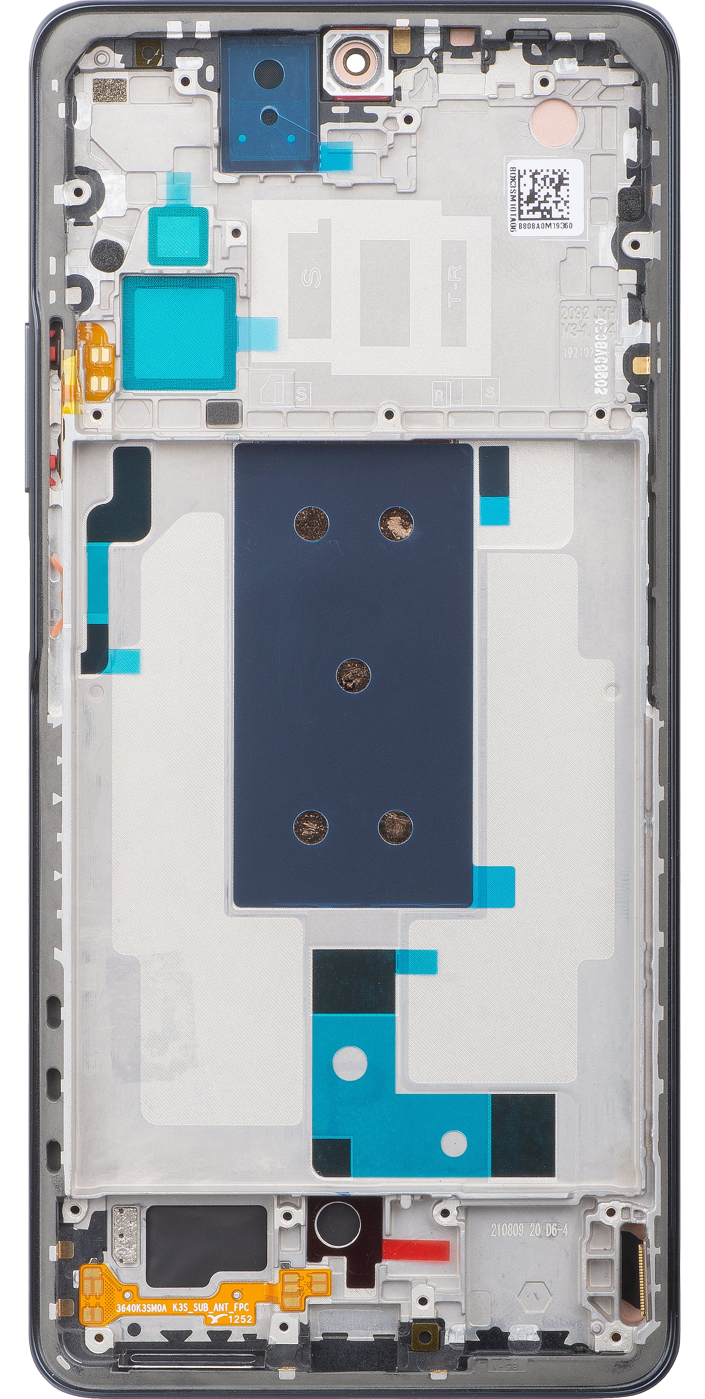 Xiaomi 11T Pro pekskärm, med ram, grå, servicepaket 5600030K3S00