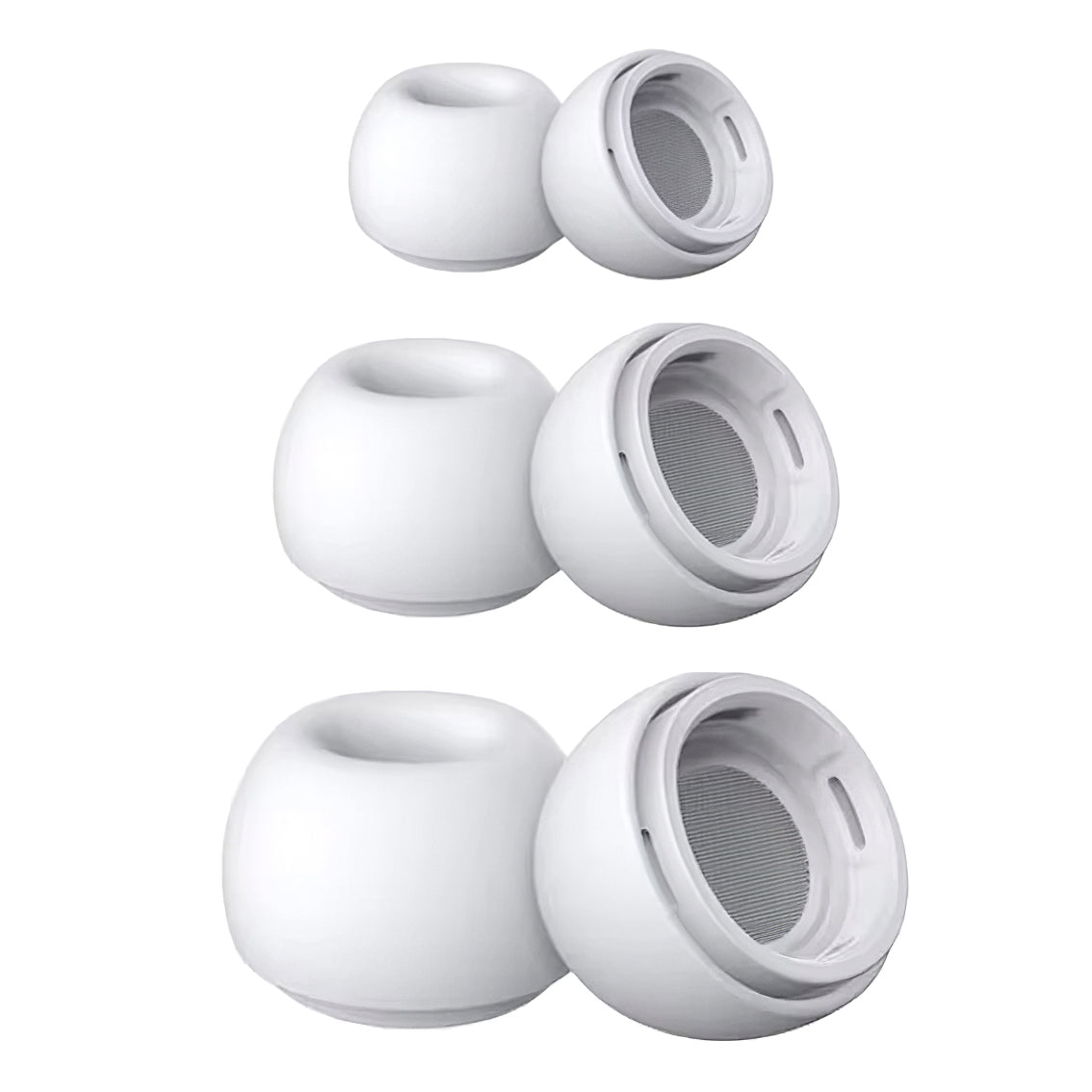 Tech-Protect öronproppar för Apple AirPods Pro Series, Storlek S / M / L, Vita