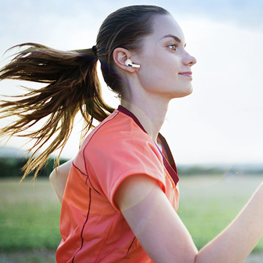 Techsuit ET2 öronproppar för Apple AirPods Pro 3, Storlek XS / S / L, Vita