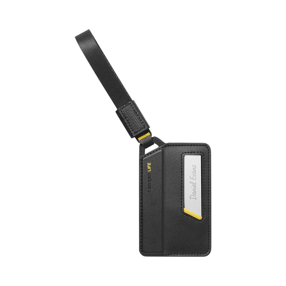 Handbagage / Resväska Etikett Spigen Luggage Tag LF510, Svart AHP09776