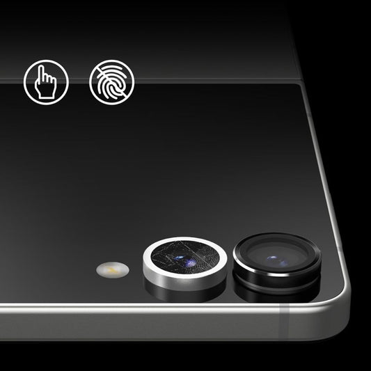 Skyddsfilm för bakre kameran Ringke för Samsung Galaxy Z Flip7 F766, Härdat glas, Set med 2 stycken, Svart