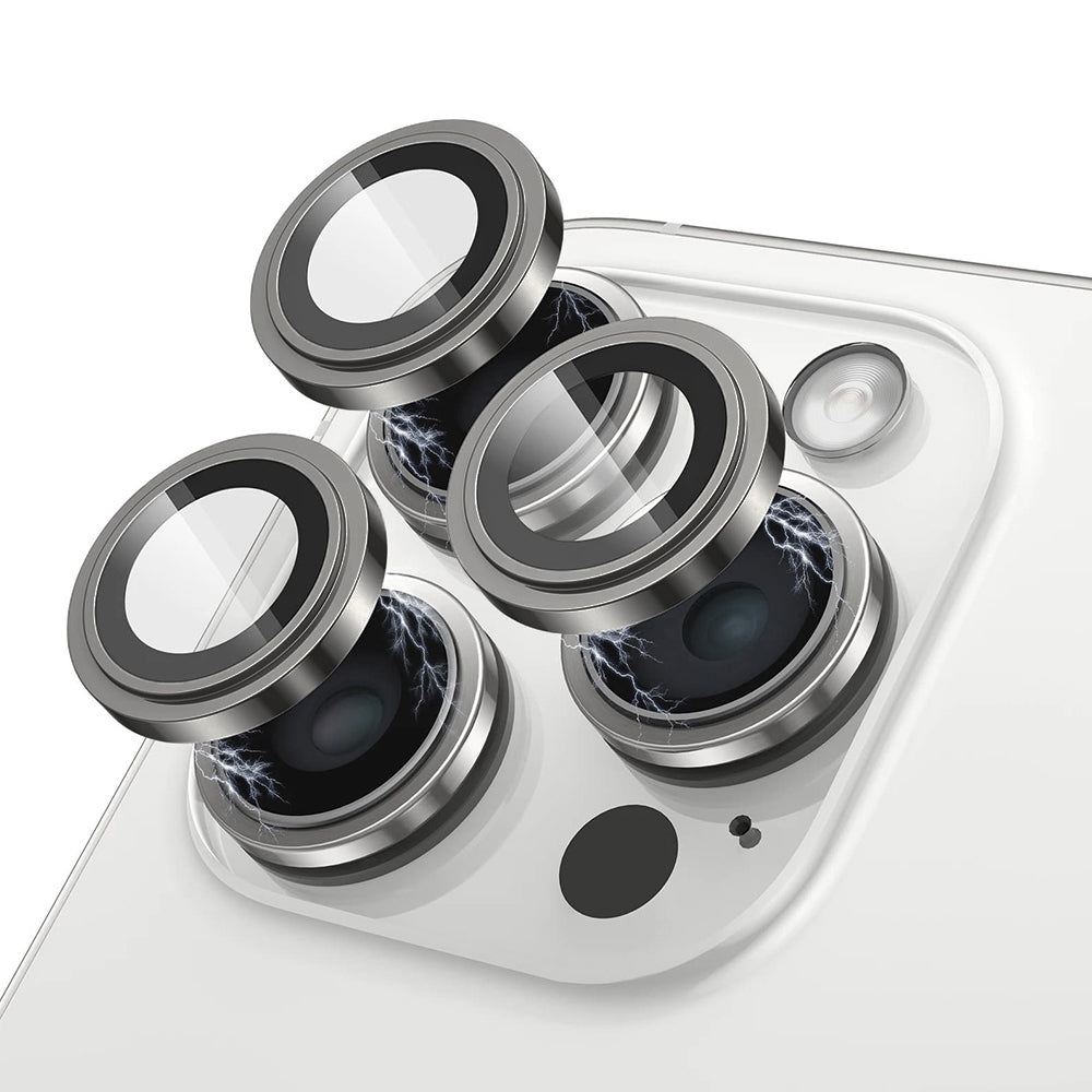 Skyddsfilm för bakre kamera Lito S+ för Apple iPhone 13 Pro Max / 13 Pro, härdat glas, grå