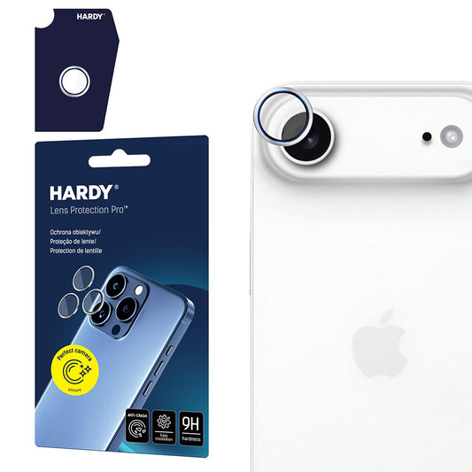 Skyddsfilm för bakre kamera 3MK Hardy Protection Pro för Apple iPhone 17 Air, Härdat glas, Silver