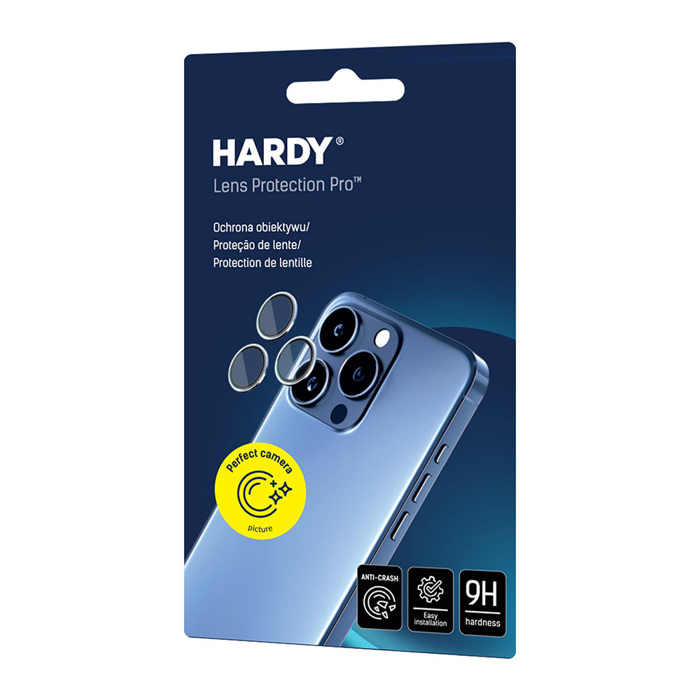 Skyddsfilm Bakre Kamera 3MK Hardy Protection Pro för Apple iPhone 17 Air, Härdat Glas, Grå