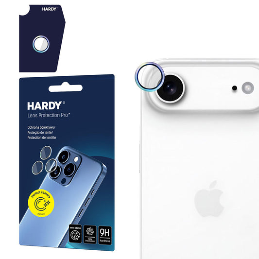 Skyddsfilm för bakre kamera 3MK Hardy Protection Pro för Apple iPhone 17 Air, Härdat glas, Flerfärgad
