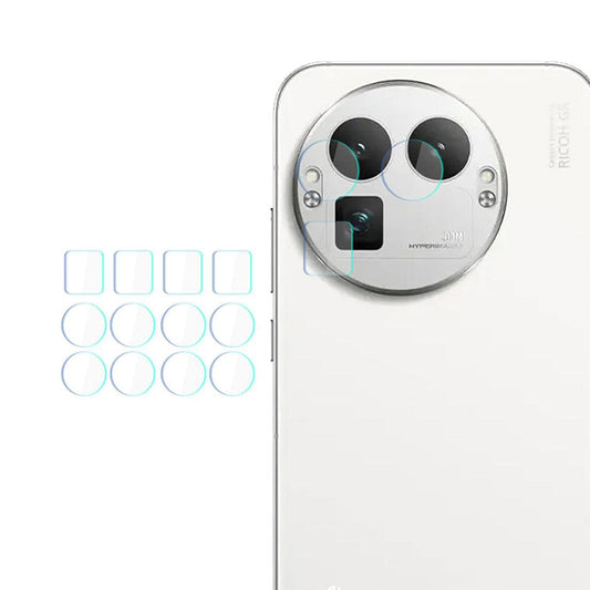 Back Camera Protection Film 3MK Protection for Realme GT 8 Pro, Tempered Glass, Set of 4 pieces, Transparent