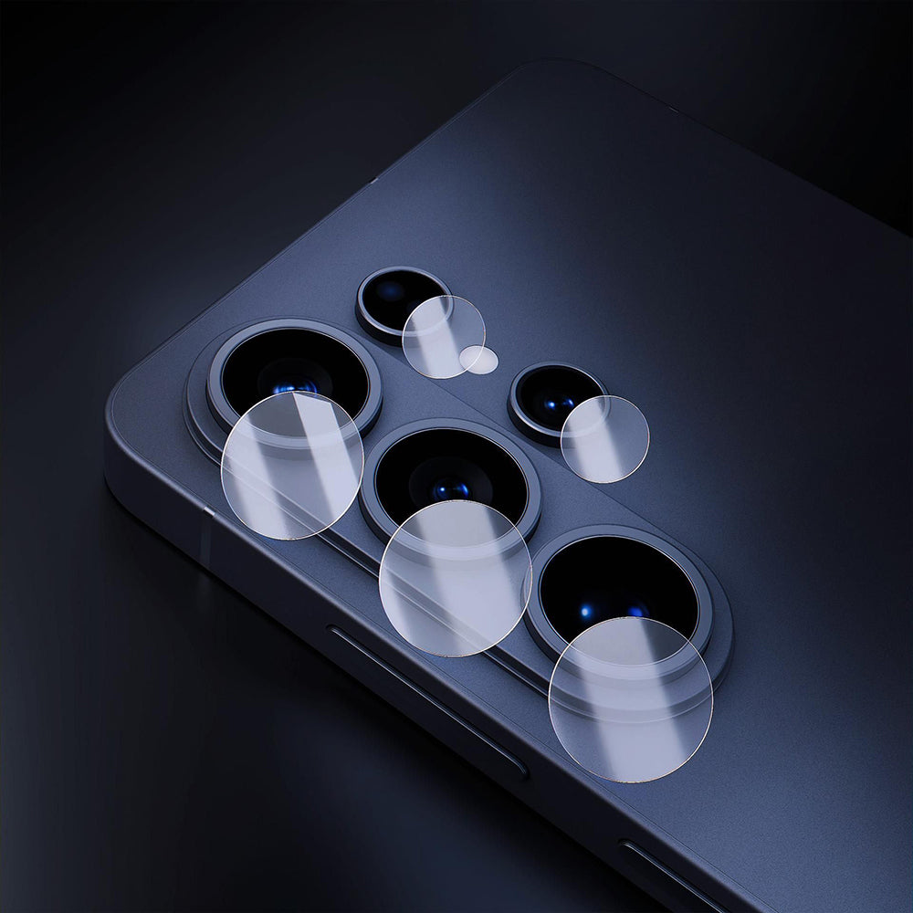 Skyddsfilm Bakre Kameran 3MK Protection för Samsung Galaxy S26 Ultra S948, Härdat Glas, Set om 4 stycken, Transparent
