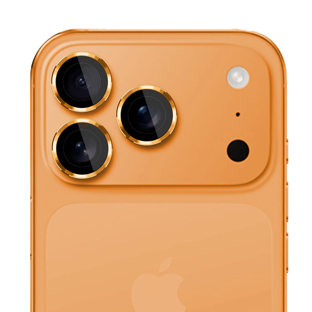 Skyddsfilm för bakre kamera 3MK Protection Pro för Apple iPhone 17 Pro Max / 17 Pro, Härdat glas, Orange