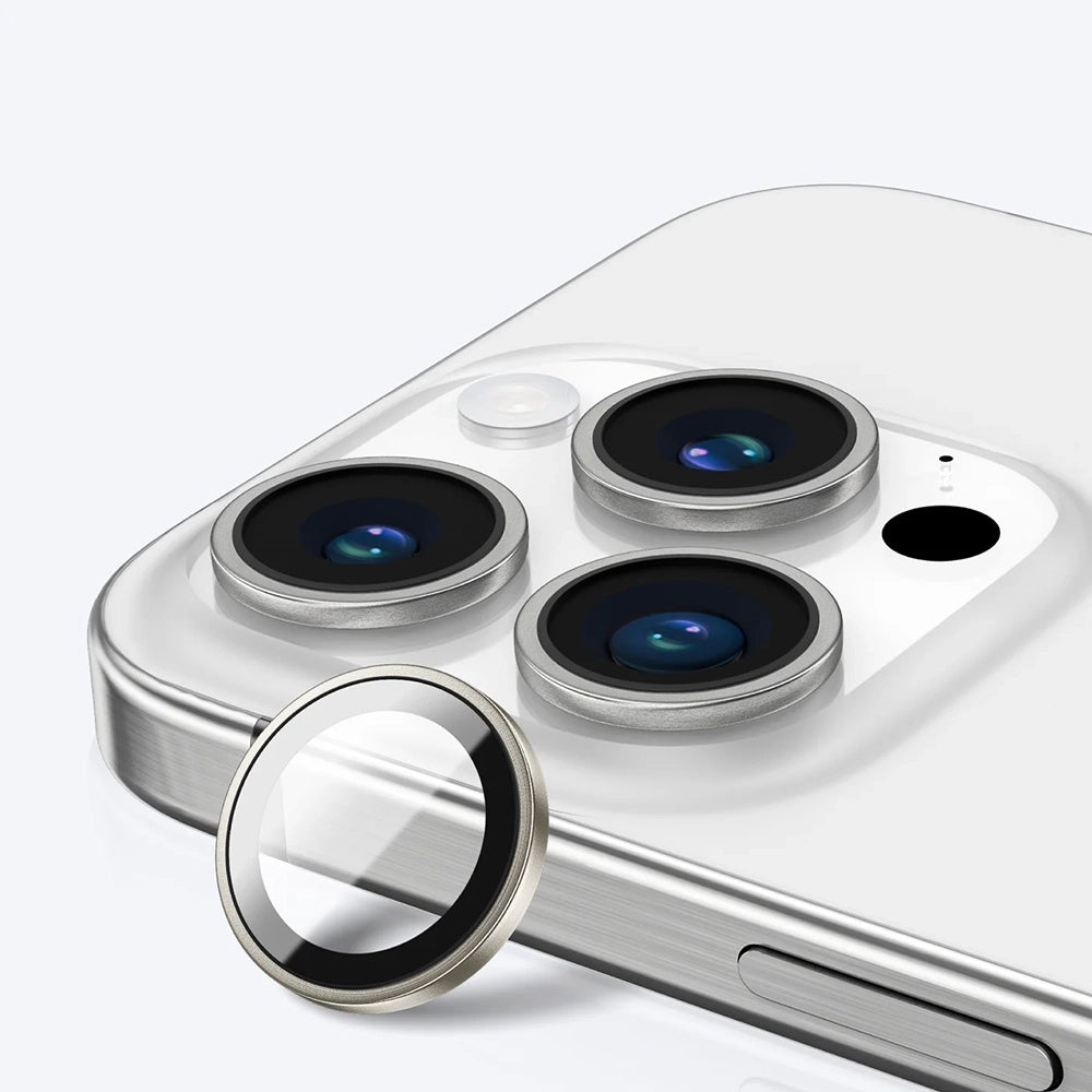 Skyddsfilm för bakre kamera Anank AR för Apple iPhone 17 Pro Max / 17 Pro, Härdat glas, Silver