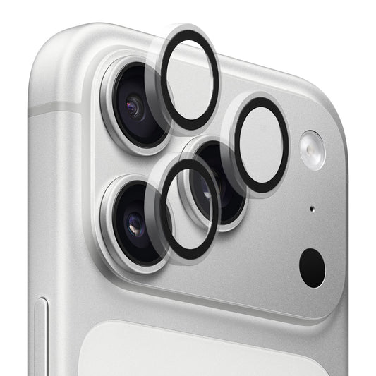 Skyddsfilm för bakre kamera Blueo Metal Frame för Apple iPhone 17 Pro Max / 17 Pro, Härdat glas, Transparent