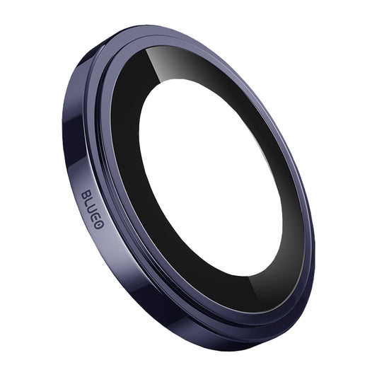 Blueo Sapphire Crystal Rear Camera Protection Film for Apple iPhone 17 Pro Max / 17 Pro, Tempered Glass, Blue