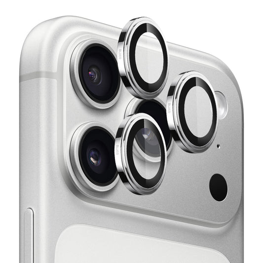 Skyddsfilm för bakre kamera Blueo Sapphire Crystal för Apple iPhone 17 Pro Max / 17 Pro, Härdat glas, Silver