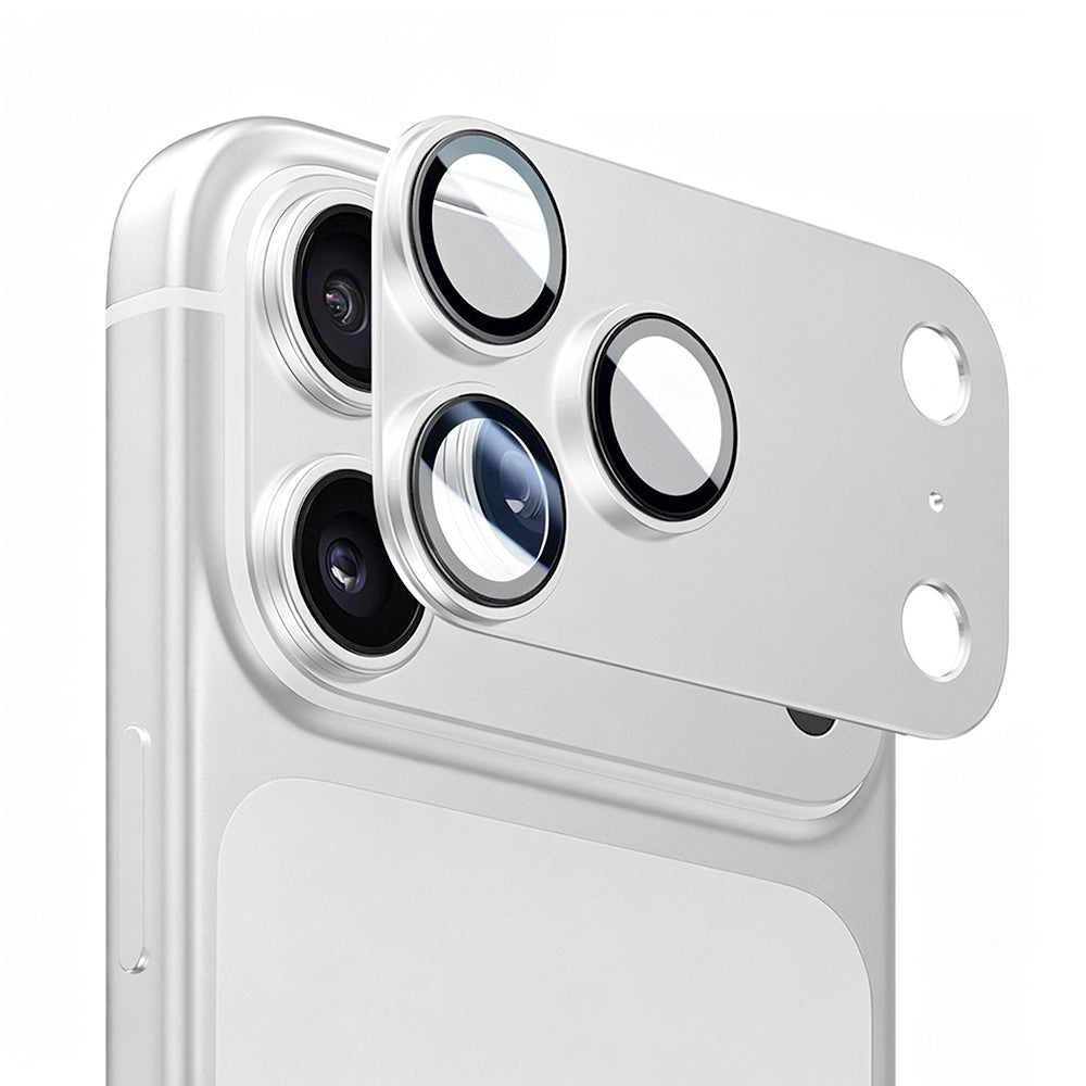 Skyddande film för bakre kamera Lito Crown Halo AR + AF för Apple iPhone 18 Pro Max, härdat glas, silver