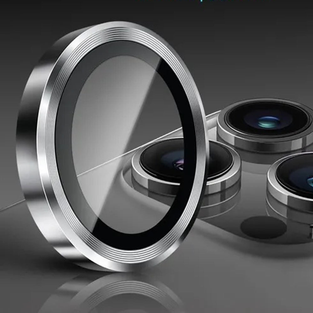 Skyddsfilm för bakre kamera Lito S+ för Apple iPhone 14 Pro, härdat glas, silver