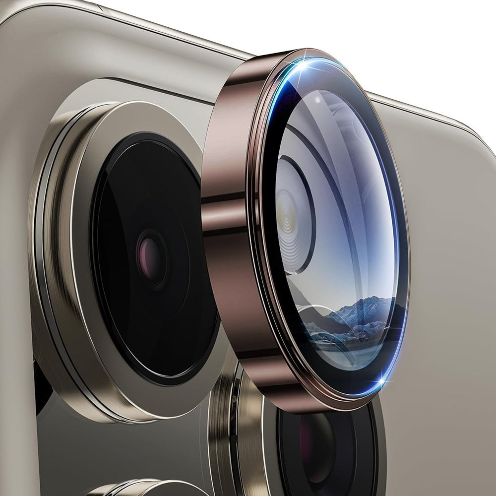 Skyddsfilm för bakre kamera Lito S+ för Apple iPhone 16 Pro Max / 16 Pro, härdat glas, brons