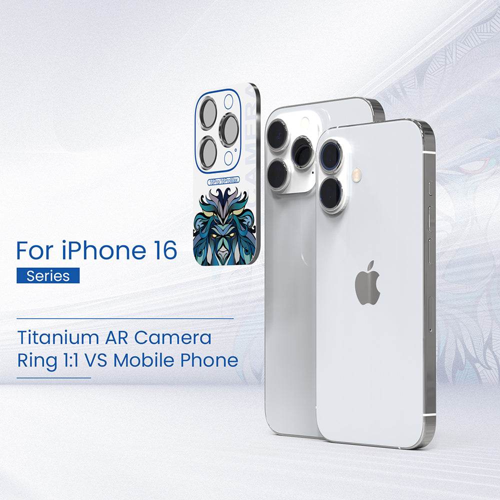 Skyddsfilm för bakre kamera Lito S+ för Apple iPhone 16 Pro Max / 16 Pro, härdat glas, brons