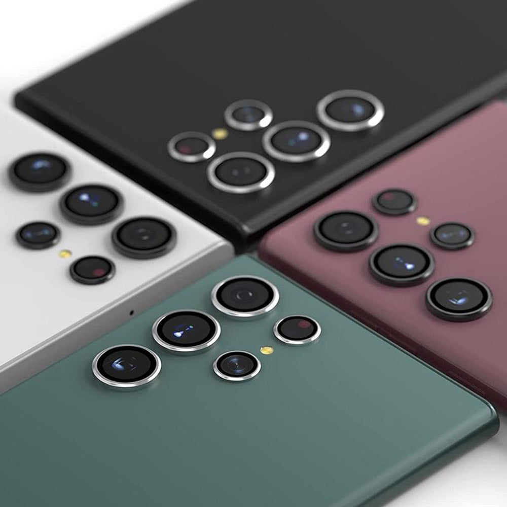 Skyddsfilm för bakre kamera Lito S+ för Samsung Galaxy S25 Ultra S938, härdat glas, svart
