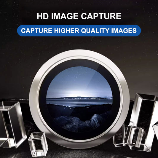 Skyddsfilm för bakre kamera Lito Titanium AR för Apple iPhone 17, Härdat glas, Svart