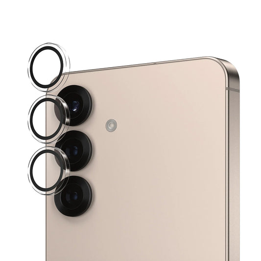 Skyddsfilm för bakre kamera PanzerGlass Hoops för Samsung Galaxy S25 S931, Härdat glas, Transparent