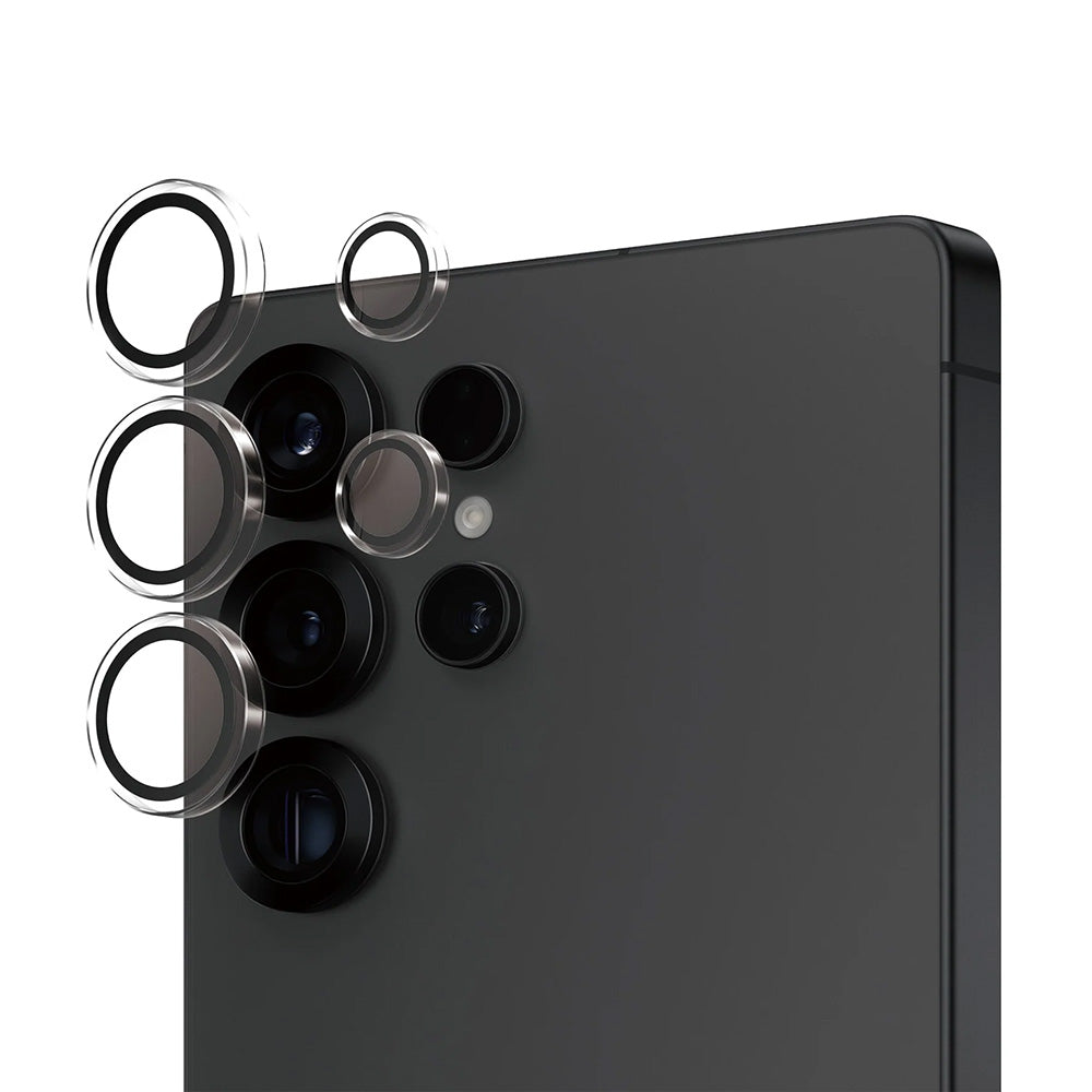 Skyddsfilm för bakre kamera PanzerGlass Hoops för Samsung Galaxy S25 Ultra S938, Härdat glas, Transparent