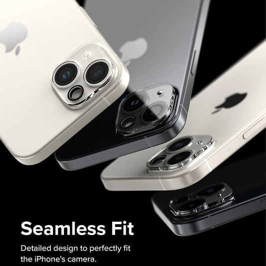 Skyddsfilm för bakre kameran Ringke för Apple iPhone 15 Plus / 15, Härdat glas, Set med 2 stycken, Transparent