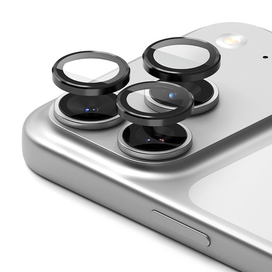 Skyddsfilm för bakre kameran Ringke för Apple iPhone 17 Pro Max / 17 Pro, Härdat glas, Svart