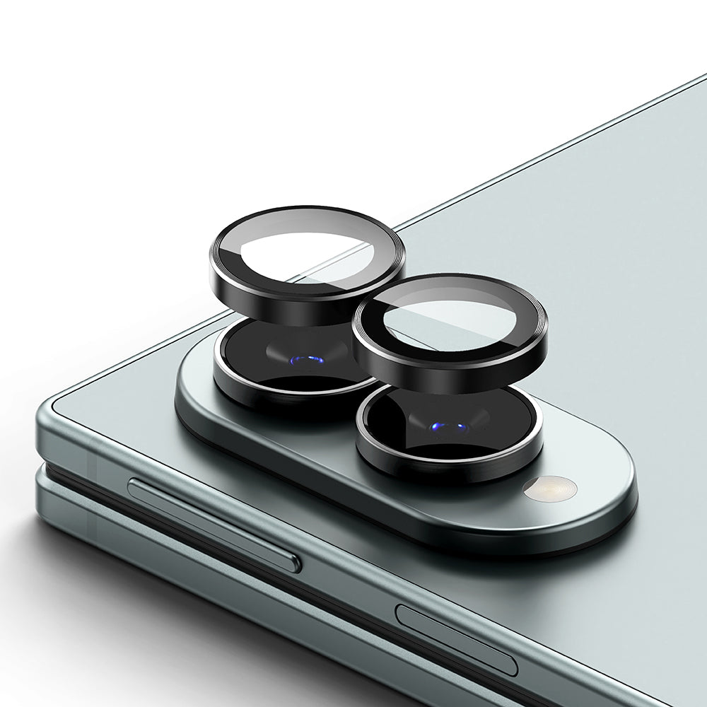 Ringke bakkameraskyddsfilm för Samsung Galaxy Z Fold8 F971, härdat glas, set med 2 stycken, svart