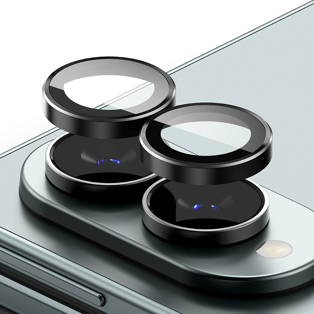 Ringke bakkameraskyddsfilm för Samsung Galaxy Z Fold8 F971, härdat glas, set med 2 stycken, svart
