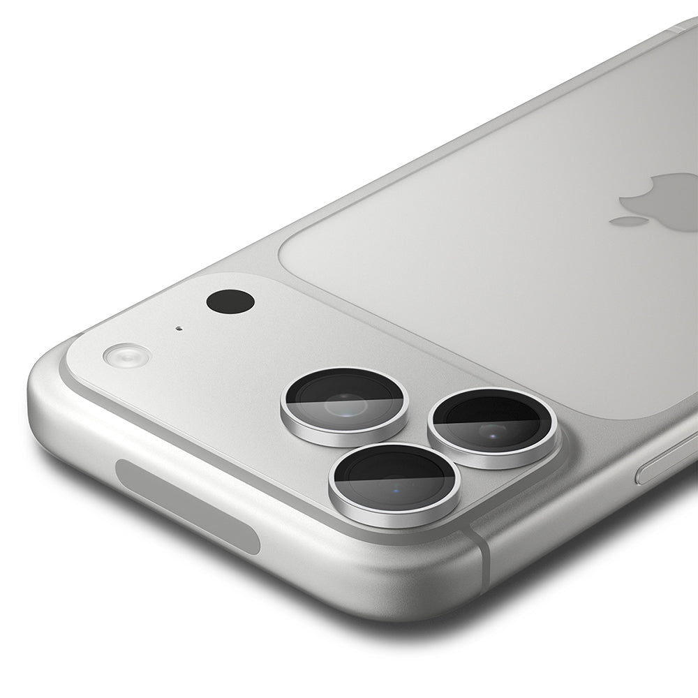 Skyddsfilm för bakre kamera Spigen GlastR EZ FIT Optik Pro för Apple iPhone 18 Pro / 18 Pro Max, härdat glas, set om 2 stycken, silver