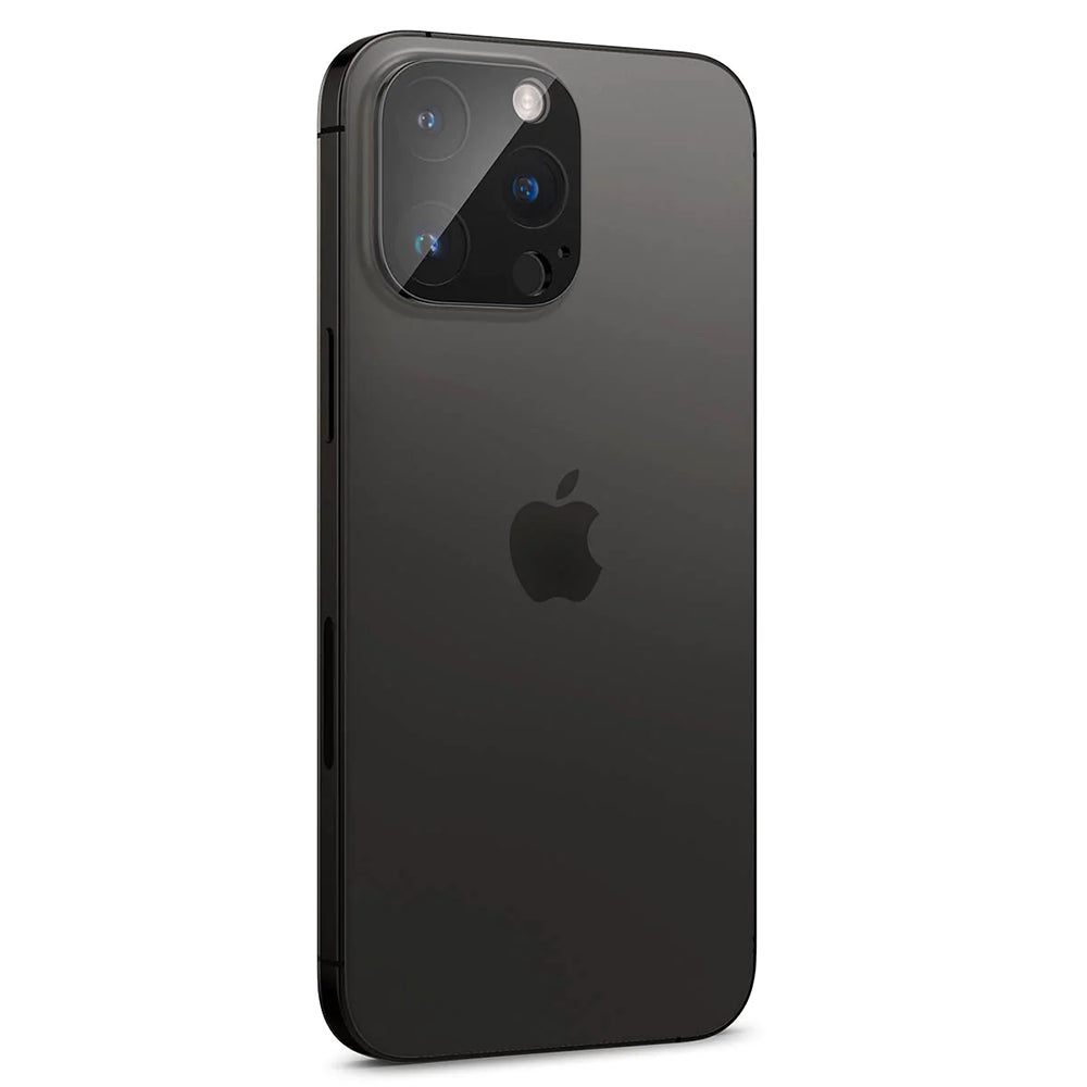 Skyddande bakre kameraskydd Techsuit för Apple iPhone 14 Pro Max / 14 Pro, härdat glas, svart