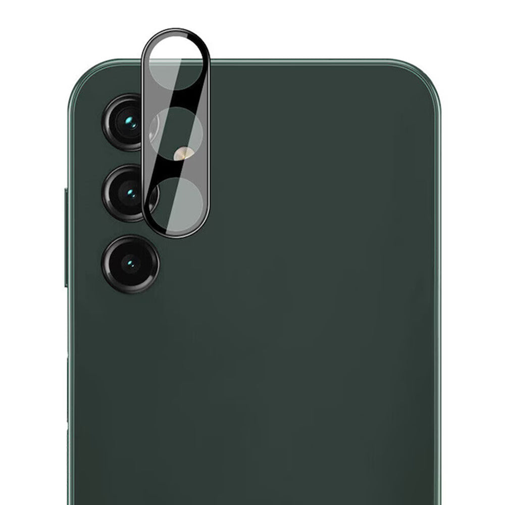 Skyddande bakre kameraskydd Techsuit för Samsung Galaxy A16 5G A166 / A16 4G A165, härdat glas, svart