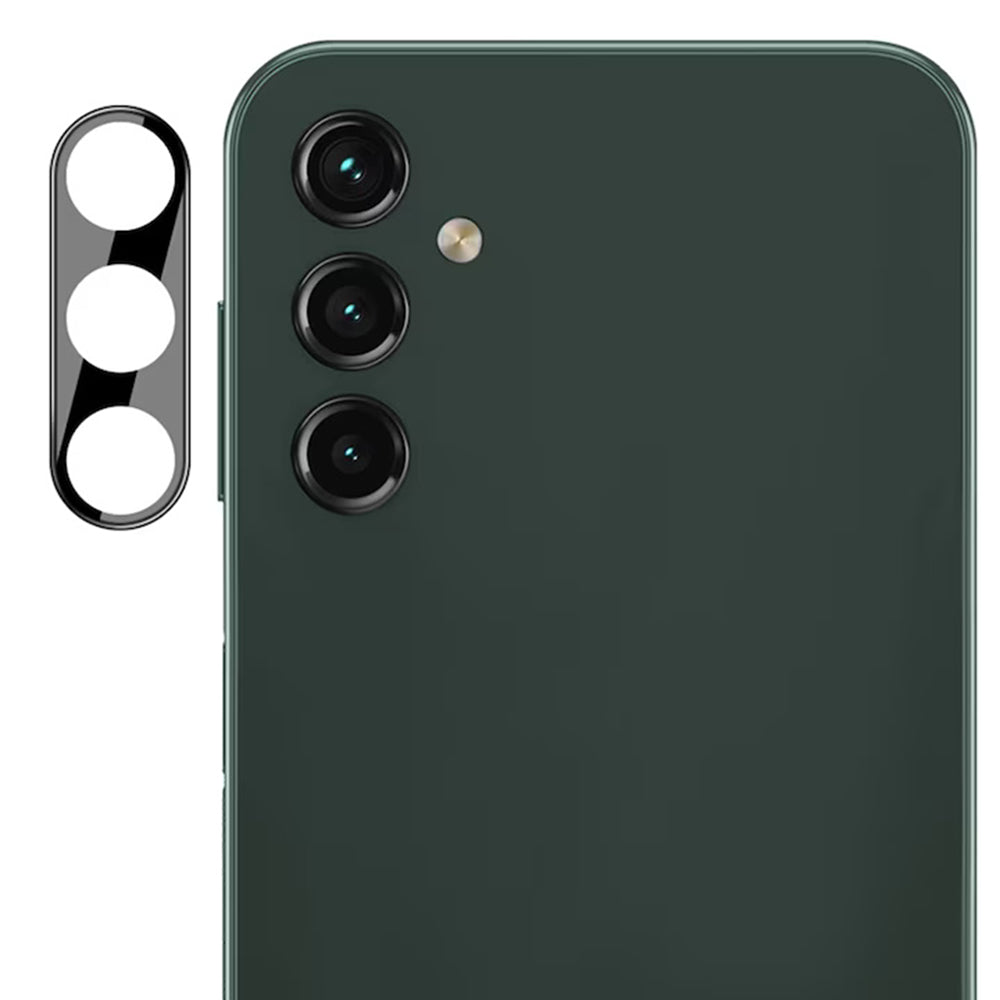 Skyddande bakre kameraskydd Techsuit för Samsung Galaxy A16 5G A166 / A16 4G A165, härdat glas, svart