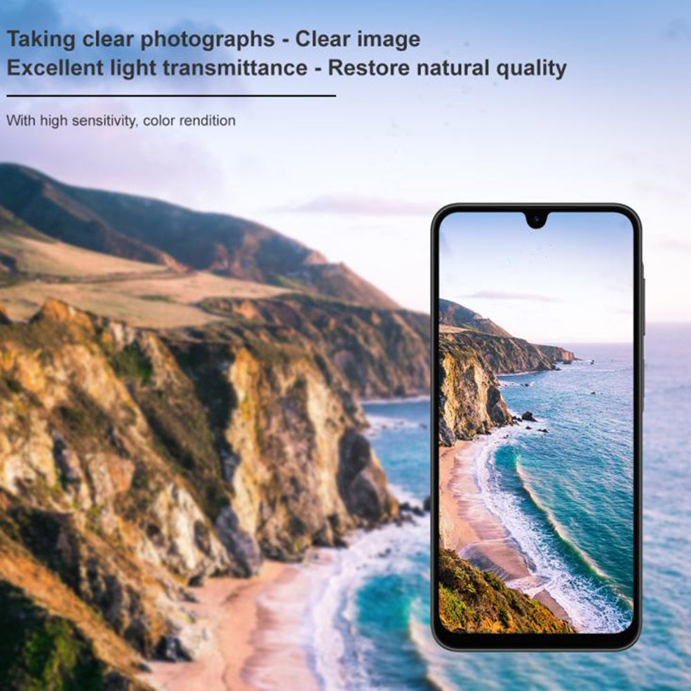 Skyddande bakre kameraskydd Techsuit för Samsung Galaxy A17 4G / A17 5G, härdat glas, svart