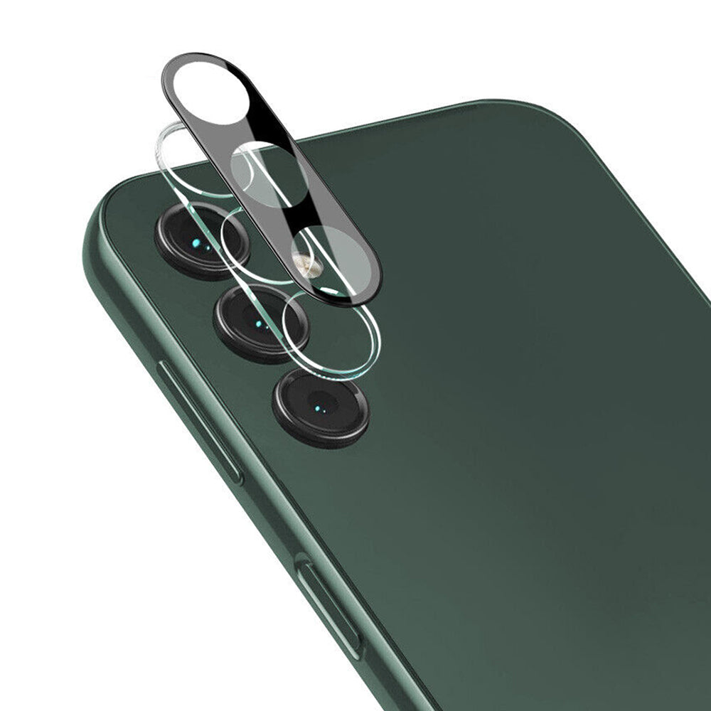 Skyddsplast för bakre kamera Techsuit för Samsung Galaxy A54 A546, härdat glas, svart