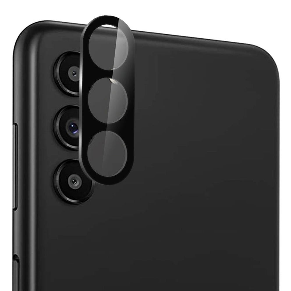 Skyddsplast för bakre kamera Techsuit för Samsung Galaxy S24 S921, härdat glas, svart